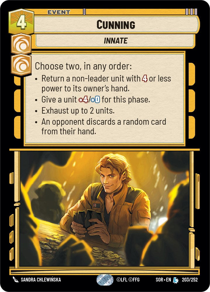 Cunning (203/252) [Spark of Rebellion] | Exor Games New Glasgow