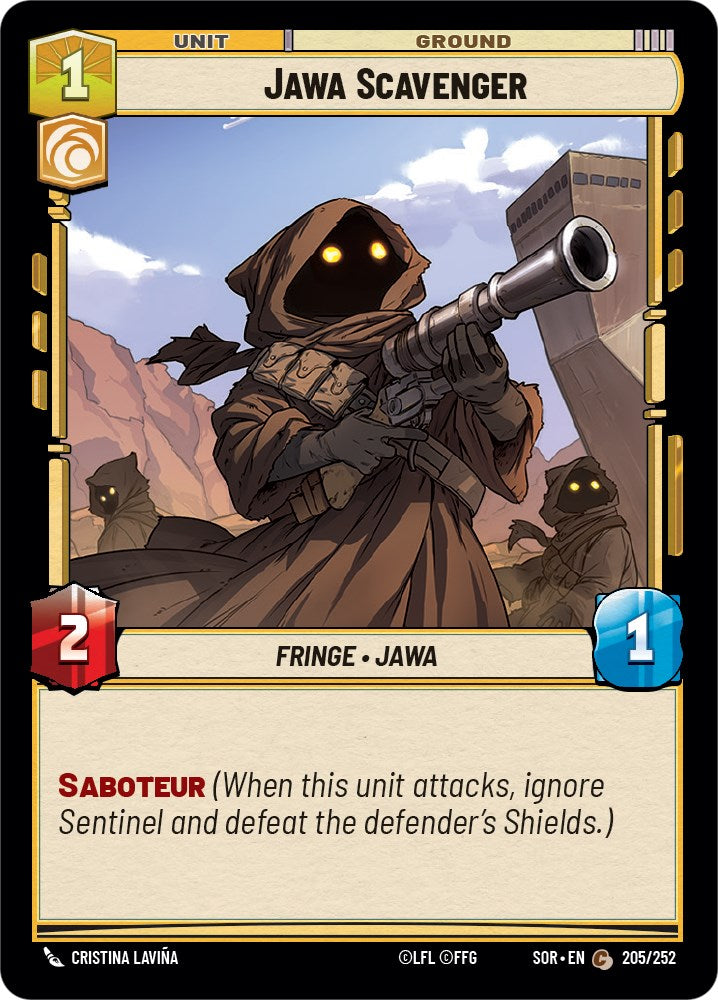 Jawa Scavenger (205/252) [Spark of Rebellion] | Exor Games New Glasgow