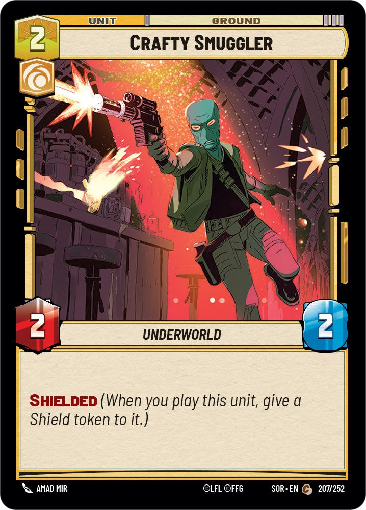 Crafty Smuggler (207/252) [Spark of Rebellion] | Exor Games New Glasgow