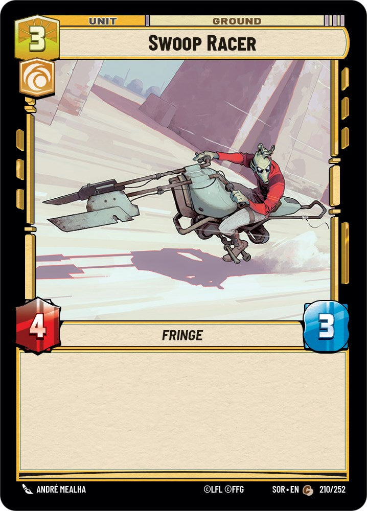 Swoop Racer (210/252) [Spark of Rebellion] | Exor Games New Glasgow