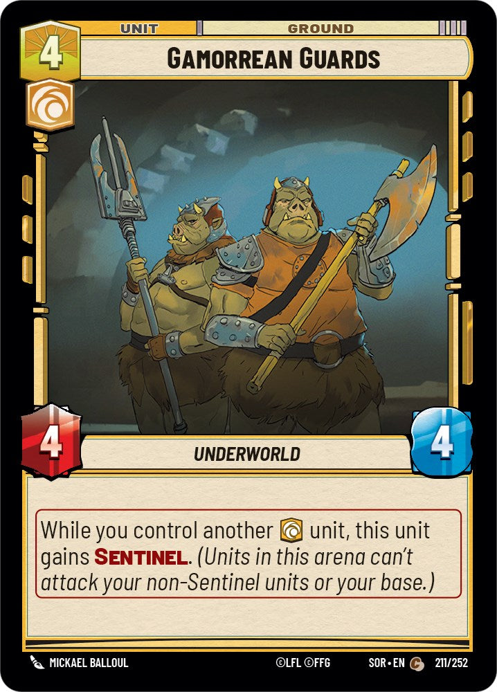 Gamorrean Guards (211/252) [Spark of Rebellion] | Exor Games New Glasgow