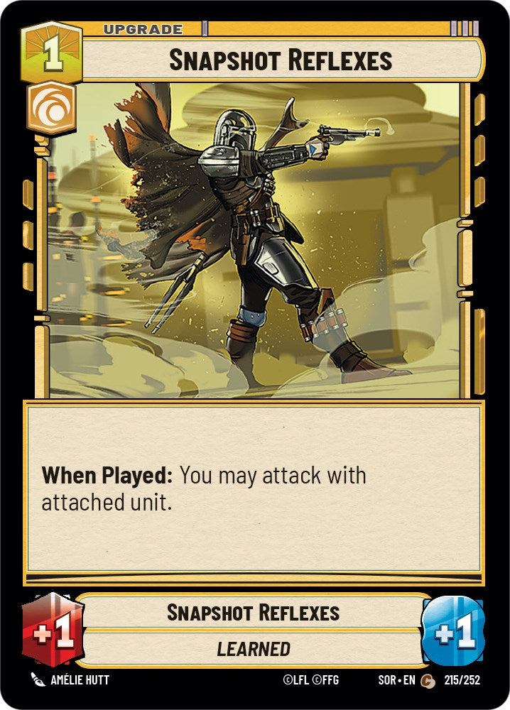 Snapshot Reflexes (215/252) [Spark of Rebellion] | Exor Games New Glasgow