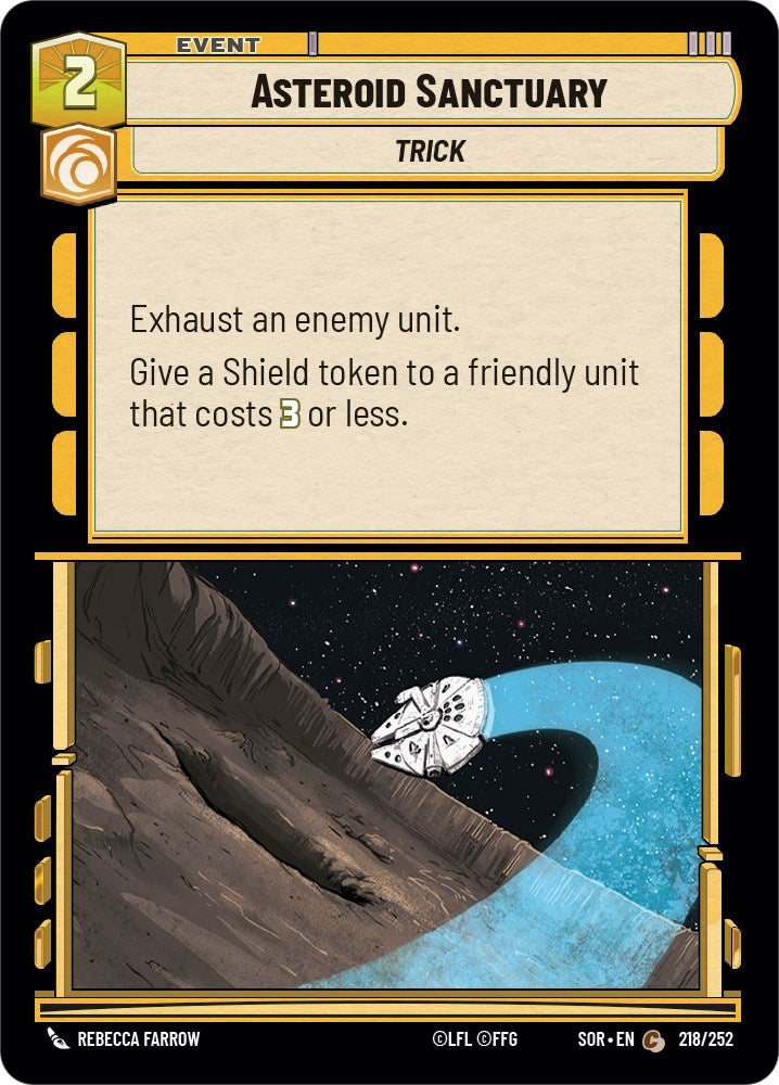 Asteroid Sanctuary (218/252) [Spark of Rebellion] | Exor Games New Glasgow