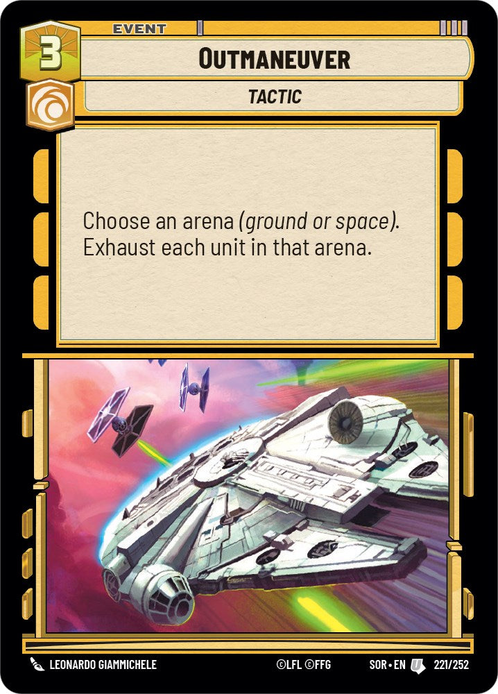 Outmaneuver (221/252) [Spark of Rebellion] | Exor Games New Glasgow