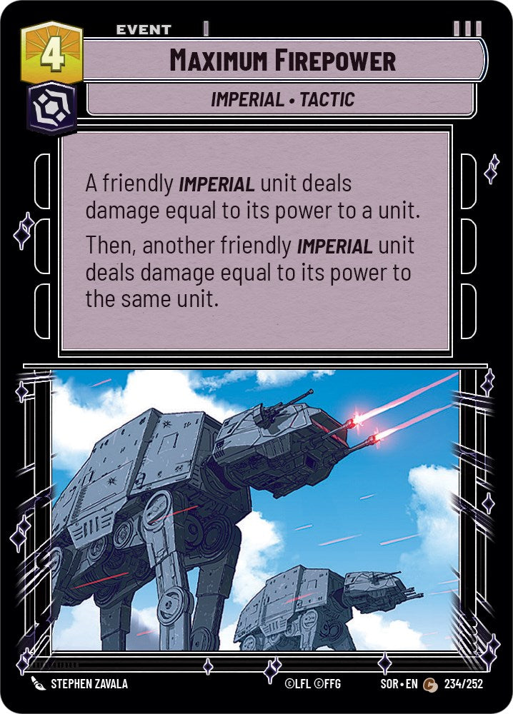 Maximum Firepower (234/252) [Spark of Rebellion] | Exor Games New Glasgow