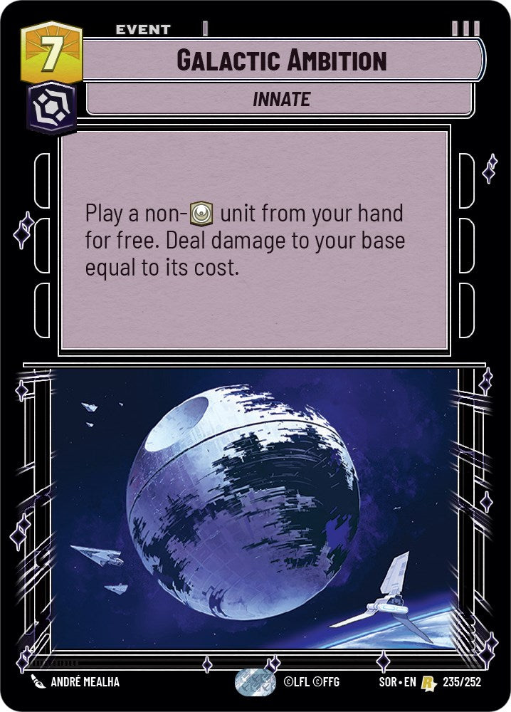 Galactic Ambition (235/252) [Spark of Rebellion] | Exor Games New Glasgow