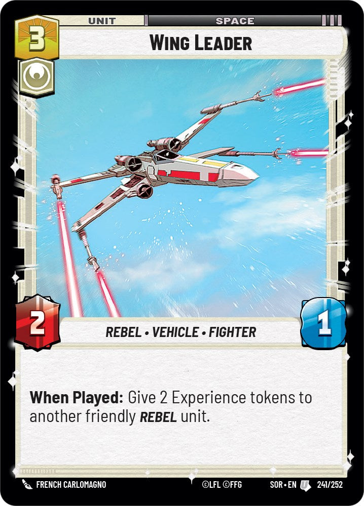 Wing Leader (241/252) [Spark of Rebellion] | Exor Games New Glasgow