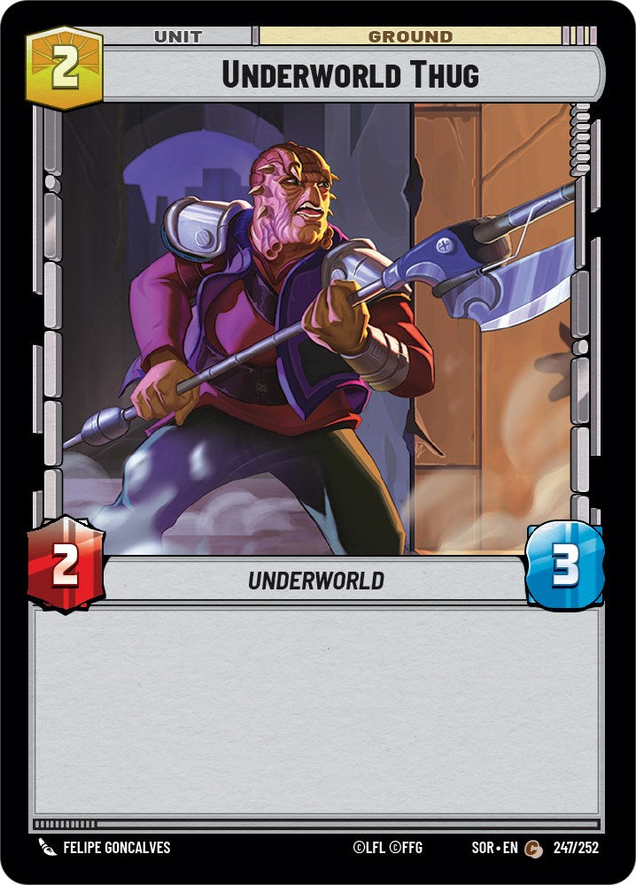 Underworld Thug (247/252) [Spark of Rebellion] | Exor Games New Glasgow