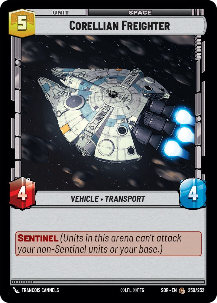Corellian Freighter (250/252) [Spark of Rebellion] | Exor Games New Glasgow