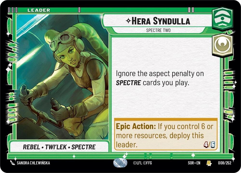 Hera Syndulla - Spectre Two (008/252) [Spark of Rebellion] | Exor Games New Glasgow