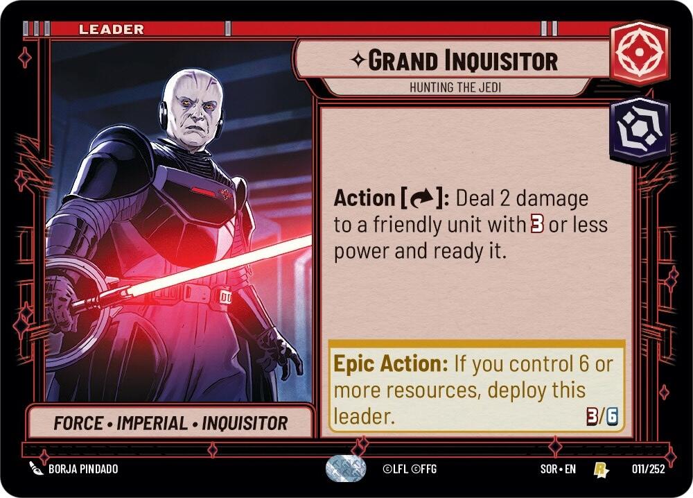 Grand Inquisitor - Hunting the Jedi (011/252) [Spark of Rebellion] | Exor Games New Glasgow