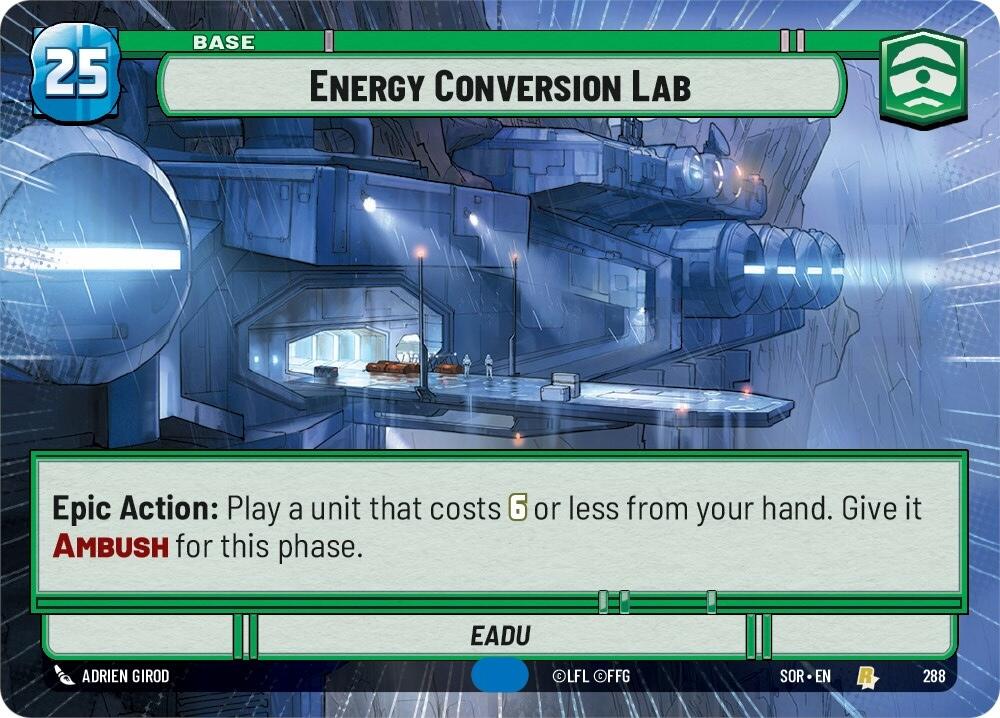 Energy Conversion Lab (Hyperspace) (288) [Spark of Rebellion] | Exor Games New Glasgow