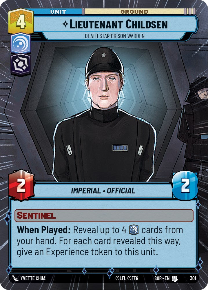 Lieutenant Childsen - Death Star Prison Warden (Hyperspace) (301) [Spark of Rebellion] | Exor Games New Glasgow
