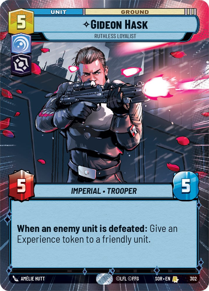 Gideon Hask - Ruthless Loyalist (Hyperspace) (302) [Spark of Rebellion] | Exor Games New Glasgow