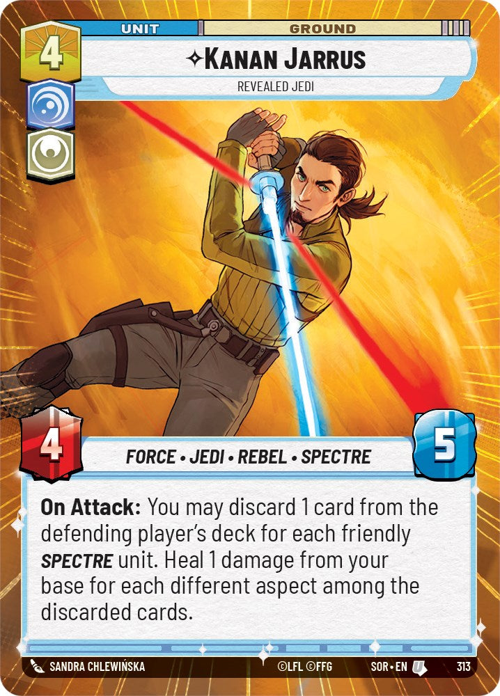 Kanan Jarrus - Revealed Jedi (Hyperspace) (313) [Spark of Rebellion] | Exor Games New Glasgow