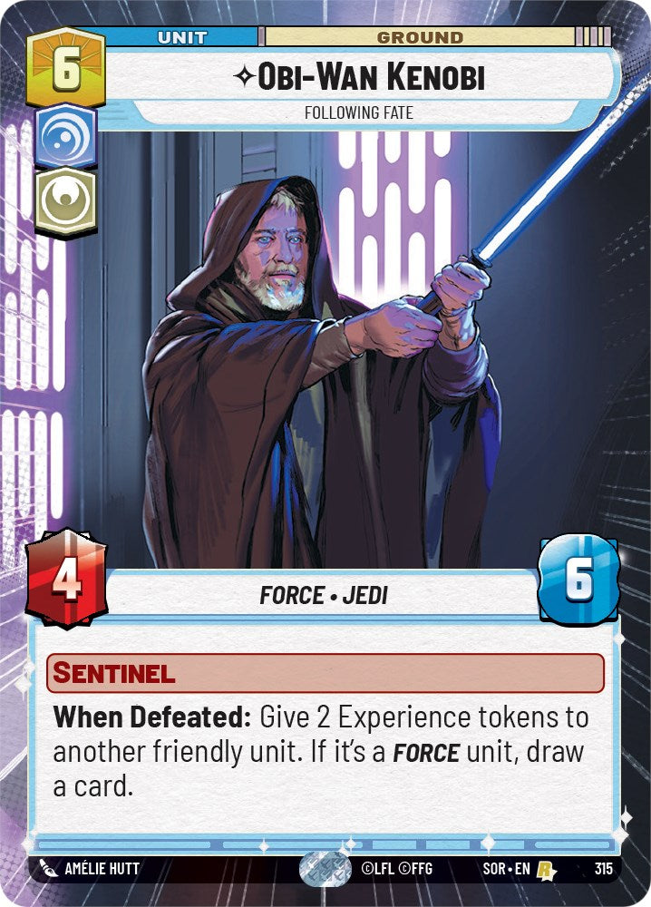 Obi-Wan Kenobi - Following Fate (Hyperspace) (315) [Spark of Rebellion] | Exor Games New Glasgow
