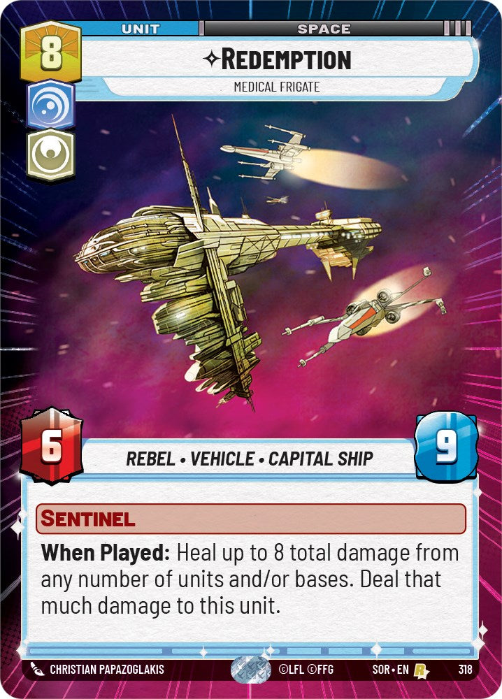 Redemption - Medical Frigate (Hyperspace) (318) [Spark of Rebellion] | Exor Games New Glasgow