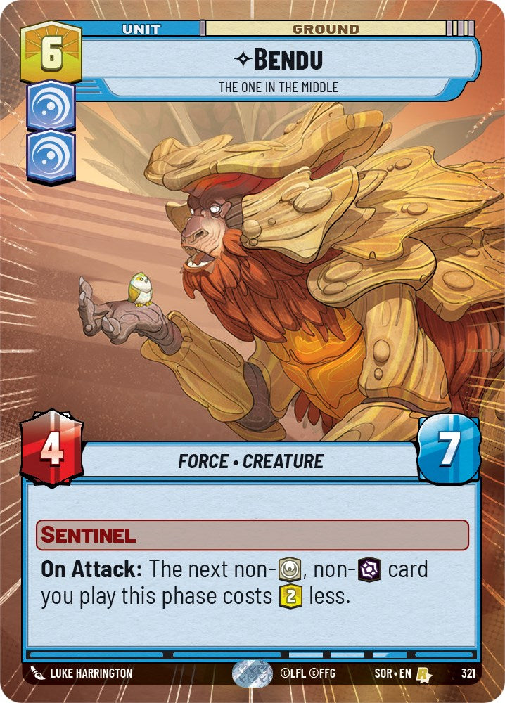 Bendu - The One in the Middle (Hyperspace) (321) [Spark of Rebellion] | Exor Games New Glasgow