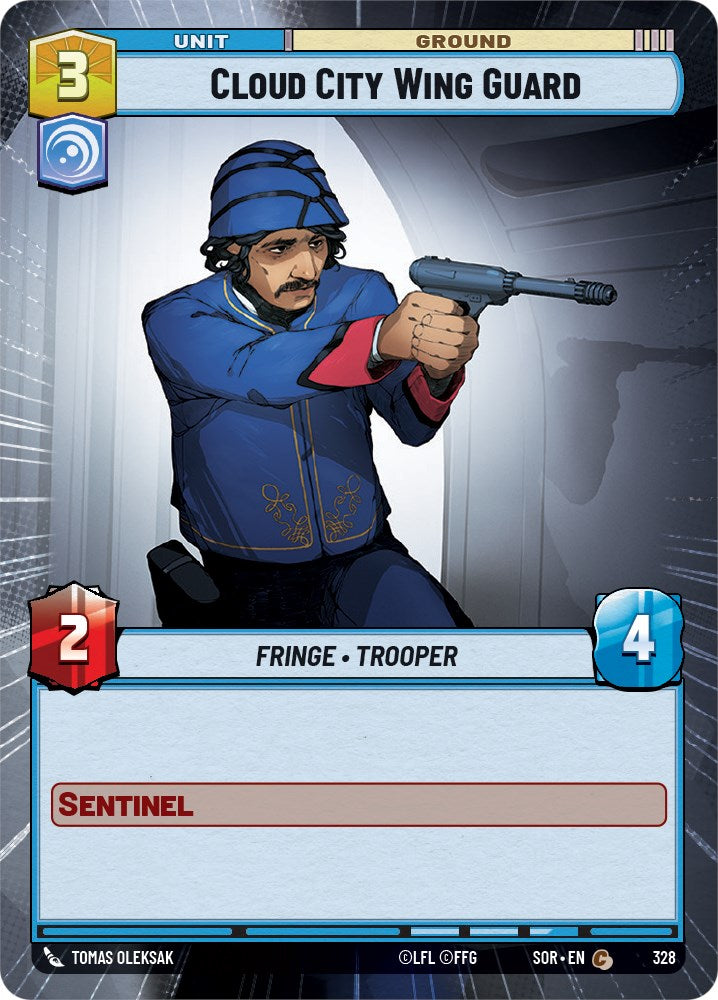 Cloud City Wing Guard (Hyperspace) (328) [Spark of Rebellion] | Exor Games New Glasgow