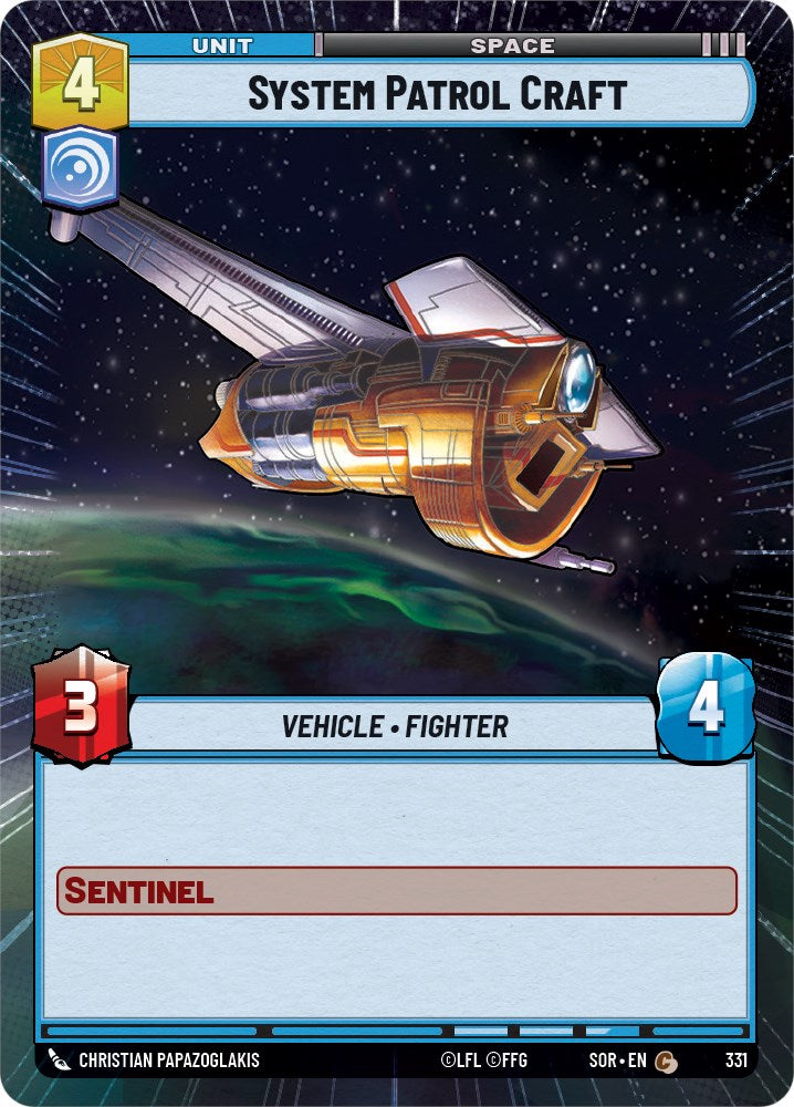 System Patrol Craft (Hyperspace) (331) [Spark of Rebellion] | Exor Games New Glasgow