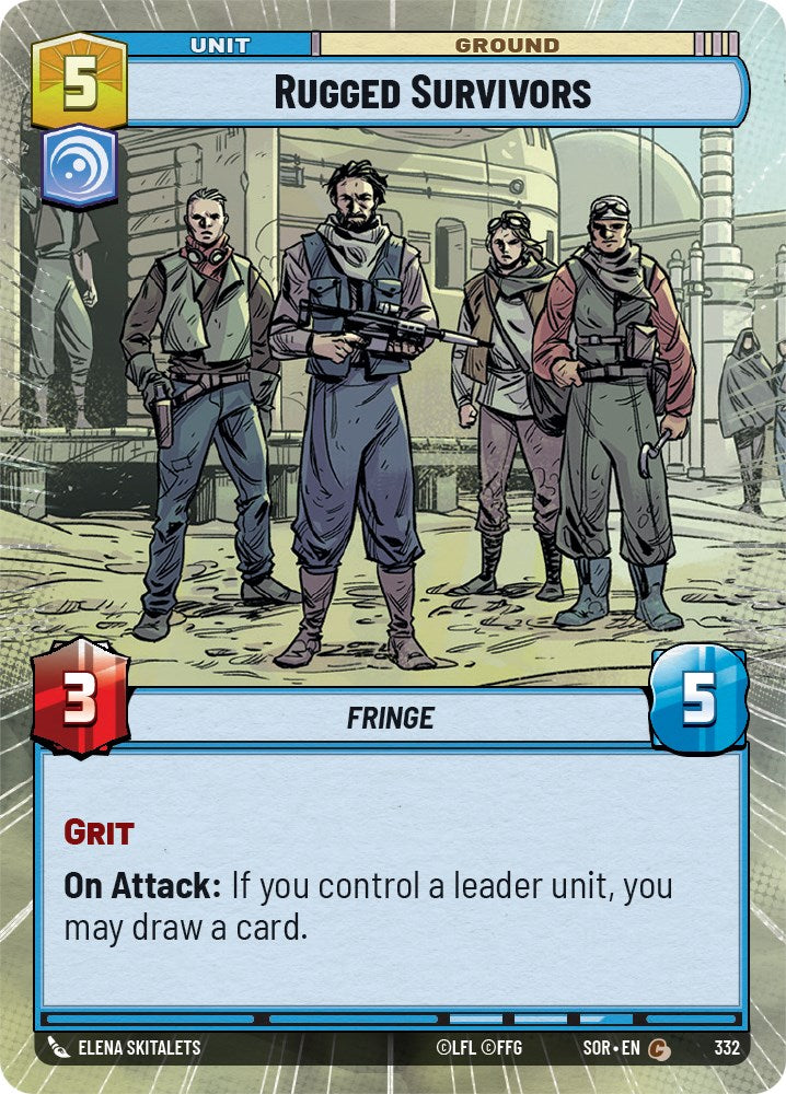 Rugged Survivors (Hyperspace) (332) [Spark of Rebellion] | Exor Games New Glasgow