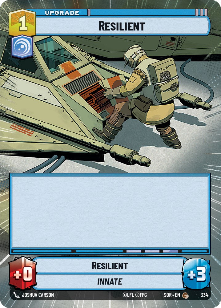 Resilient (Hyperspace) (334) [Spark of Rebellion] | Exor Games New Glasgow