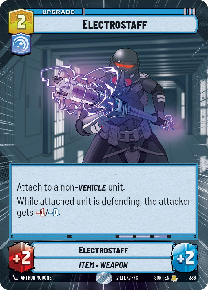 Electrostaff (Hyperspace) (336) [Spark of Rebellion] | Exor Games New Glasgow