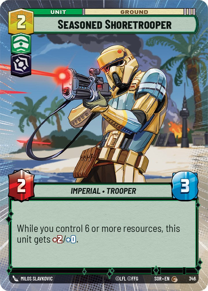 Seasoned Shoretrooper (Hyperspace) (346) [Spark of Rebellion] | Exor Games New Glasgow