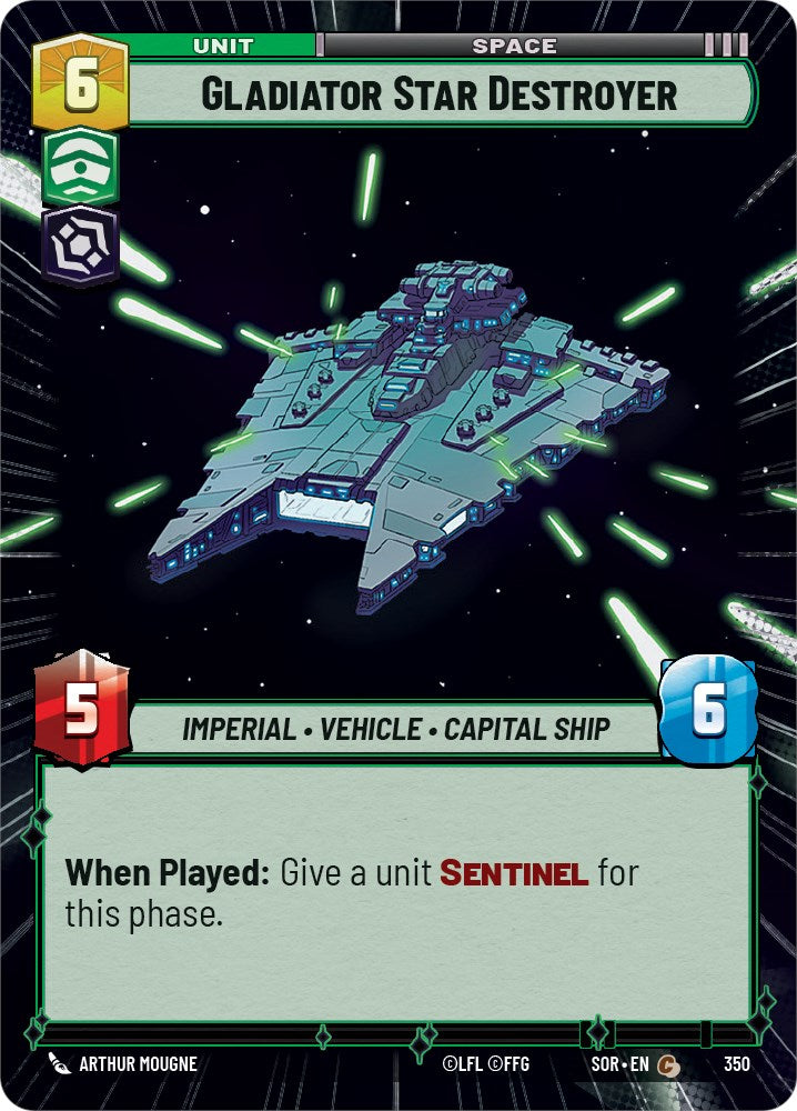 Gladiator Star Destroyer (Hyperspace) (350) [Spark of Rebellion] | Exor Games New Glasgow