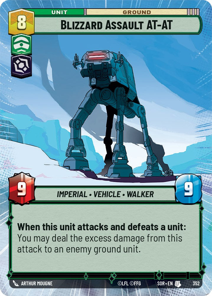 Blizzard Assault AT-AT (Hyperspace) (352) [Spark of Rebellion] | Exor Games New Glasgow