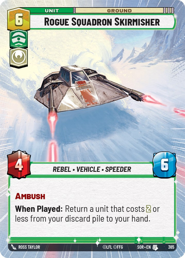 Rogue Squadron Skirmisher (Hyperspace) (365) [Spark of Rebellion] | Exor Games New Glasgow