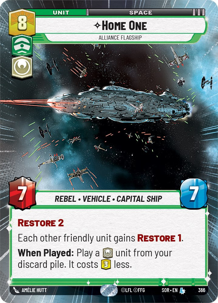 Home One - Alliance Flagship (Hyperspace) (366) [Spark of Rebellion] | Exor Games New Glasgow