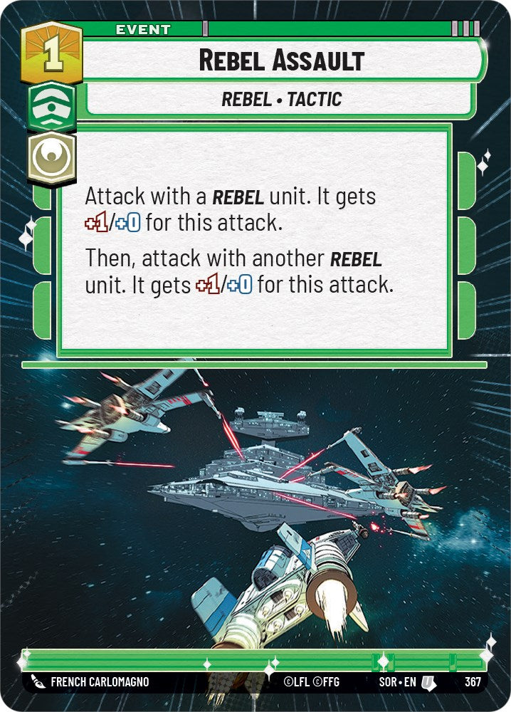 Rebel Assault (Hyperspace) (367) [Spark of Rebellion] | Exor Games New Glasgow