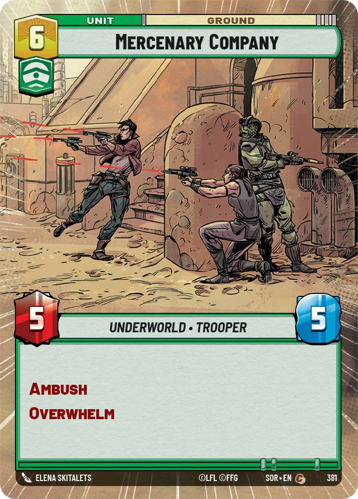 Mercenary Company (Hyperspace) (381) [Spark of Rebellion] | Exor Games New Glasgow