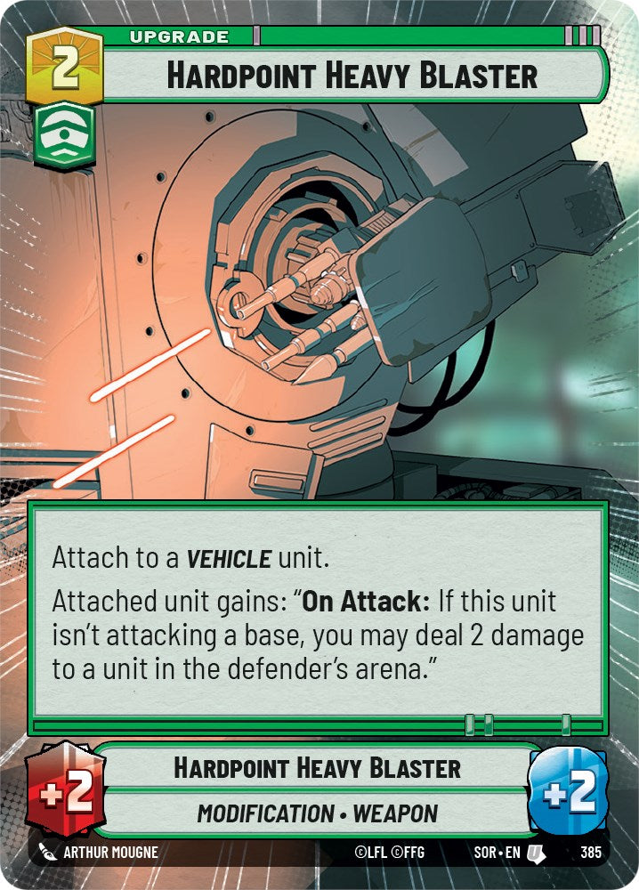 Hardpoint Heavy Blaster (Hyperspace) (385) [Spark of Rebellion] | Exor Games New Glasgow