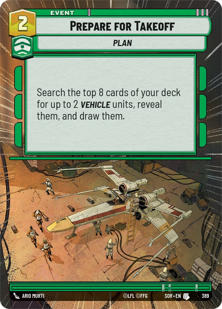 Prepare for Takeoff (Hyperspace) (389) [Spark of Rebellion] | Exor Games New Glasgow