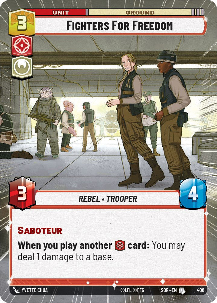Fighters For Freedom (Hyperspace) (406) [Spark of Rebellion] | Exor Games New Glasgow