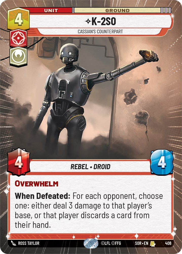 K-2SO - Cassian's Counterpart (Hyperspace) (408) [Spark of Rebellion] | Exor Games New Glasgow