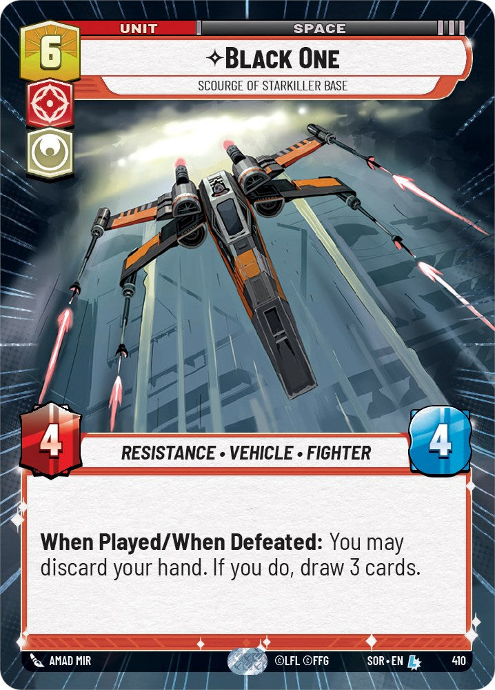 Black One - Scourge of Starkiller Base (Hyperspace) (410) [Spark of Rebellion] | Exor Games New Glasgow