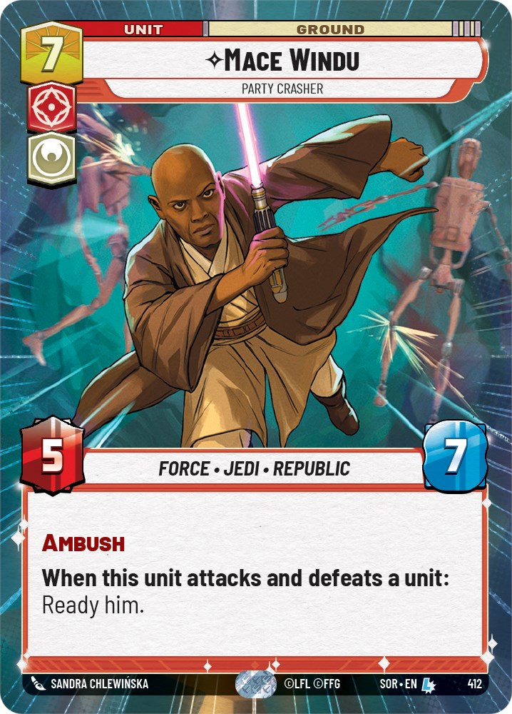 Mace Windu - Party Crasher (Hyperspace) (412) [Spark of Rebellion] | Exor Games New Glasgow