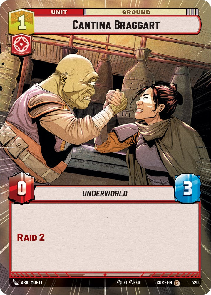 Cantina Braggart (Hyperspace) (420) [Spark of Rebellion] | Exor Games New Glasgow