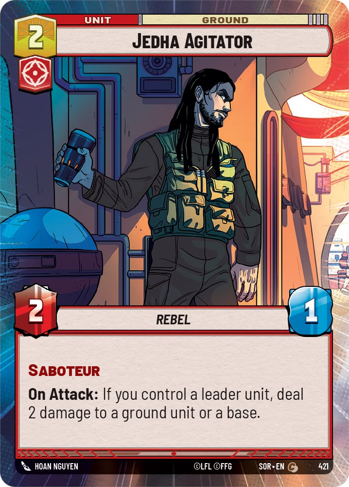 Jedha Agitator (Hyperspace) (421) [Spark of Rebellion] | Exor Games New Glasgow