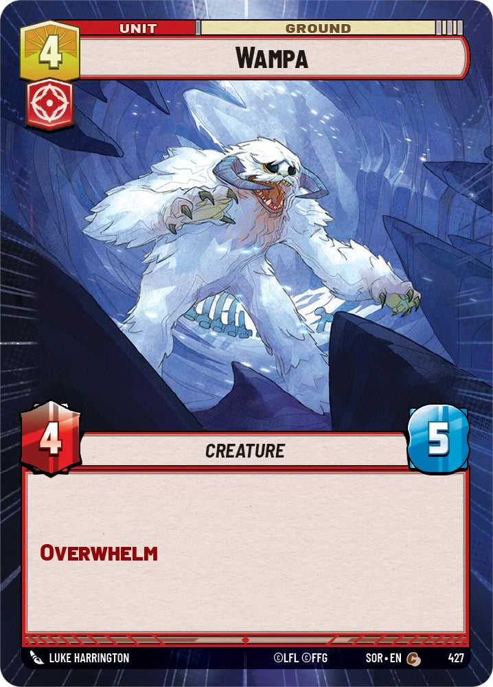 Wampa (Hyperspace) (427) [Spark of Rebellion] | Exor Games New Glasgow