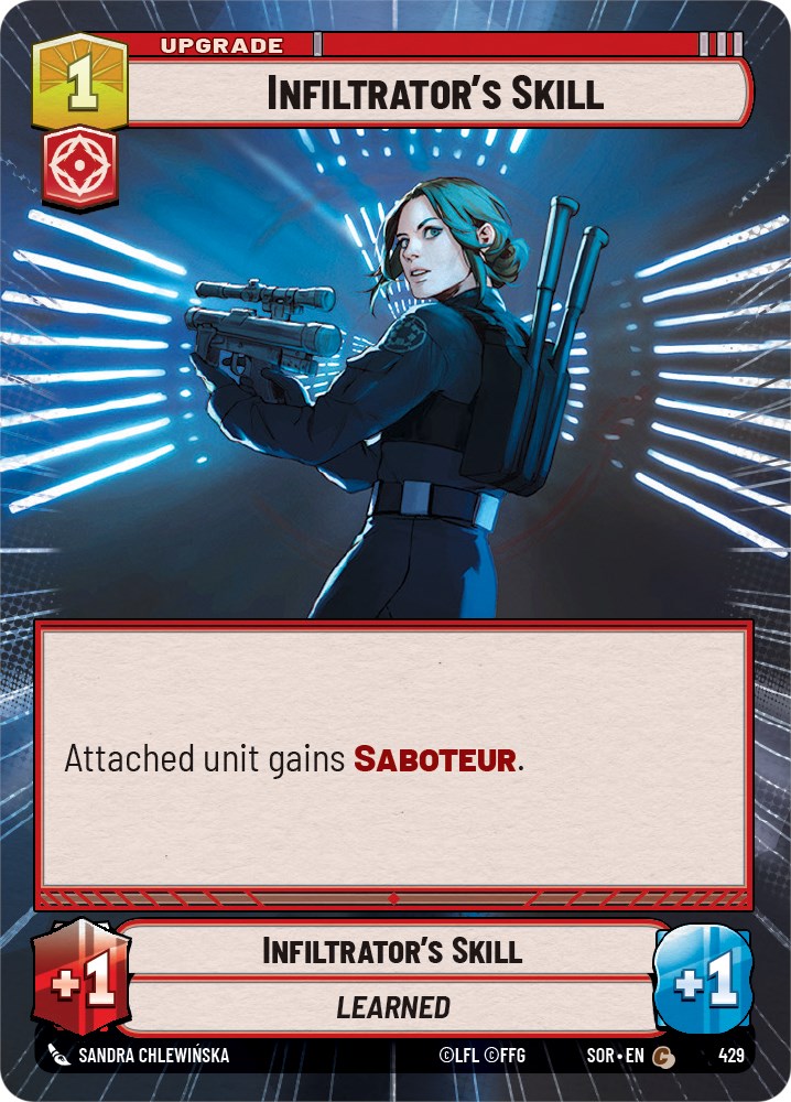 Infiltrator's Skill (Hyperspace) (429) [Spark of Rebellion] | Exor Games New Glasgow