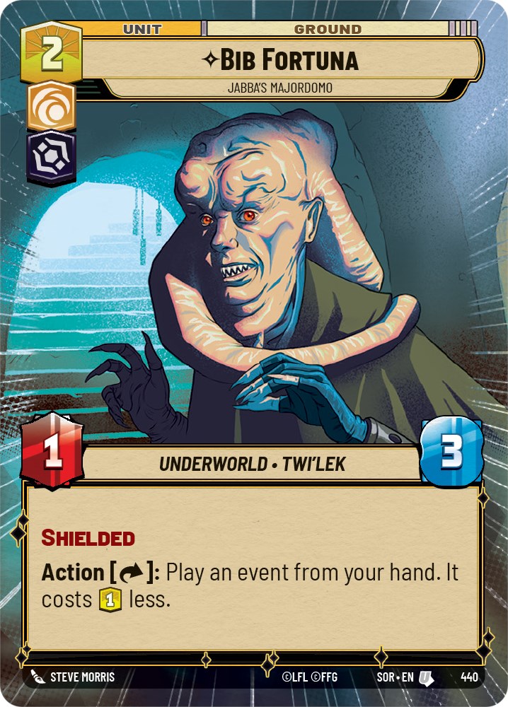 Bib Fortuna - Jabba's Majordomo (Hyperspace) (440) [Spark of Rebellion] | Exor Games New Glasgow