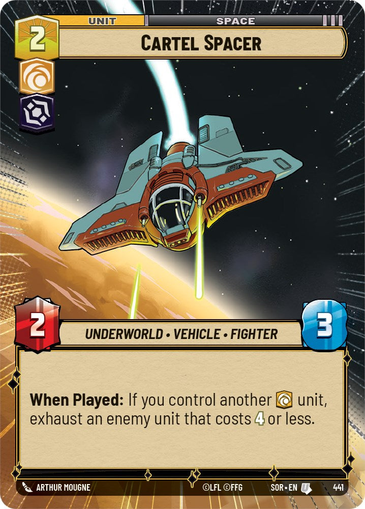 Cartel Spacer (Hyperspace) (441) [Spark of Rebellion] | Exor Games New Glasgow