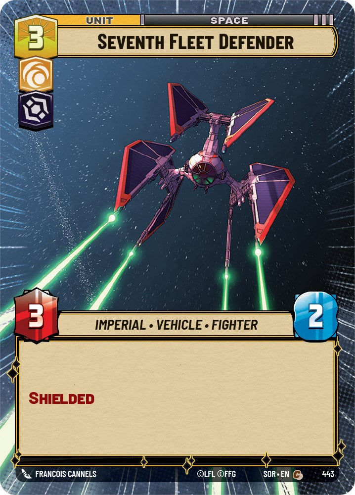 Seventh Fleet Defender (Hyperspace) (443) [Spark of Rebellion] | Exor Games New Glasgow