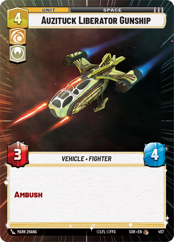 Auzituck Liberator Gunship (Hyperspace) (457) [Spark of Rebellion] | Exor Games New Glasgow