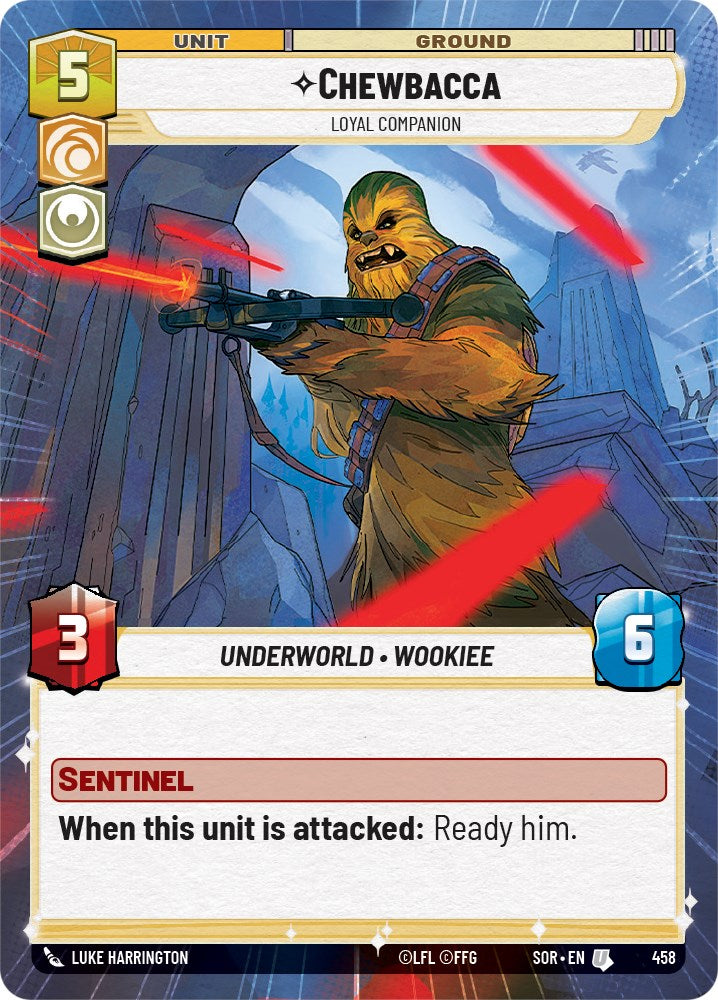 Chewbacca - Loyal Companion (Hyperspace) (458) [Spark of Rebellion] | Exor Games New Glasgow