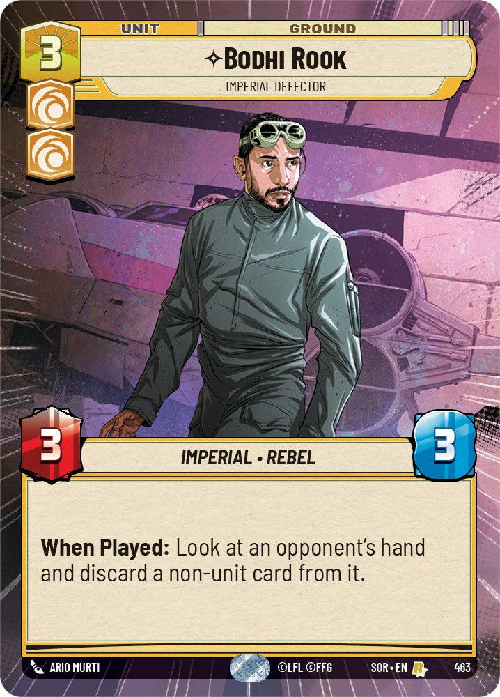 Bodhi Rook - Imperial Defector (Hyperspace) (463) [Spark of Rebellion] | Exor Games New Glasgow